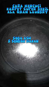 Soda ash dense - laundry booster / washing soda / pembersih dan penjernih / Natrium Carbonat soda abu 500gr