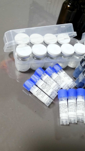 JCS Tripeptide Blend for Skin Care Anti Aging Therapy Vials with Blue Caps