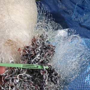 coban atau jarum buat pasang rantai jala lempar no 0