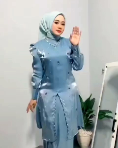 ONE SETELAN SITI NURBAYA BAHAN SHIMMER PREMIUM MIX PAYET // SETELAN KEBAYA TRADISIONAL WANITA INDONESIA TERBARU SUPER CANTIK 100% REALPICT