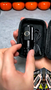 IBEN Senter LED Mini Tahan Air USB 2000 Lumens dengan Magnetik & Penholder - P35