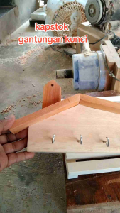 Kapstok Gantungan Kunci Model Rumah kapstok Serbaguna Kapstok Kayu