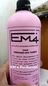 EM4 PERIKANAN 1 L Warna MERAH MUDA EM 4 IKAN