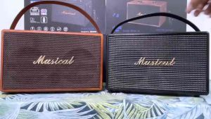 ลำโพงบลูทูธMusical รุ่น Bom56 กำลังขับ 40 watt สไตล์เรโทร แถมไมค์โครโฟนสาย รับประกันศูนย์ไทย 1 ปี By D-Power