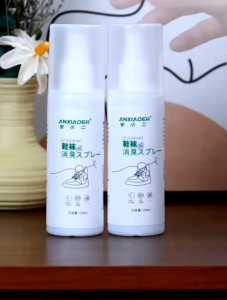 OHHDEER 100ml Shoe Socks Foot Sweat Smell Removal Spray Refresher Shoes Smell Remover 鞋林消臭剂(安小二)