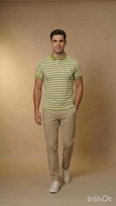 (Liuqiming888) Mens #8065 Premium Quality Cotton Polo Shirt