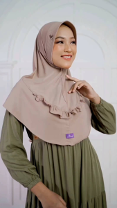 Beat seller Jilbab hijab kerudung bergo krudung wanita dewasa jersey instan terbaru new terlaris terkini modern kekinian daily viral 2023 Arrafi AR 736 adem mudah di bentuk cantik pet antem medium anank remaja SMP cantik bayar di tempat COD gratis ongkir