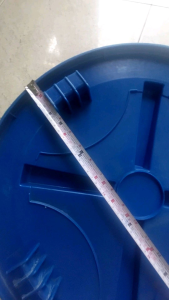 Nắp bồn nhựa Đại Thành  đứng và ngang dùng đậy chung đường kính 46cm chính hãng