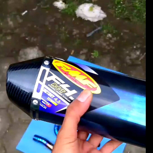 Knalpot FMF F4 Bluemoon Full Cacing KLX 140 KLX 150 CRF 150L WR 155 DTRACKER 150