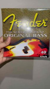 SENAR BASS FENDER PURE NICKEL ROUNDWOUND - ORIGINAL SENAR BASS 4 STRINGS