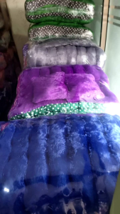 Kasur minul gender bulu rasfur gratis 2 bantal ukuran 140x170x8