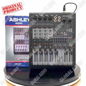 Mixer Audio Ashley 404i Original 4 Channel Bluetooth PC Soundcard 404 i Mixing 4 404I Bagus Murah ( Bisa COD )