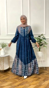 Gamis SM R Anggun - Gamis Twill Ld 100-120 | Gamis Twill Premium