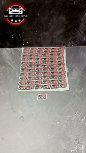 Emblem Logo Stir Type GR Sport Untuk Semua Mobil Toyota Original