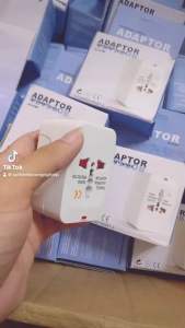 Ổ Cắm Điện Đa Năng Du Lịch Universal Travel Adaptor Nhiều Đầu