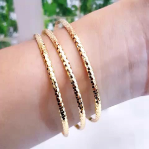 Xuping Gelang Keroncong Isi 3pcs dan 2pcs Gold Terbaru Murah 0411aa