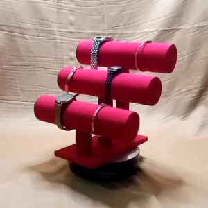 Display Gelang  Susun 3 Tempat Penyimpanan dan Pajangan  Untuk Gelang dan Jam Tangan Susun 3