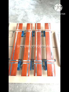 Handle Pintu Rumah 33cm 45cm 60cm Full Stainless Motif garis