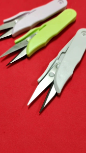 Gunting Potong Benang TC-100 / Cekris Cutter Gagang Plastik M.J.M-70712 ( gunting benang mesin jahit )