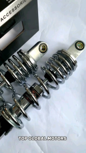 Shockbreaker 280mm Jupitee Vega F1zr Crypton Alfa Sepasang Chrome - Shock 280mm Sepasang Chrome