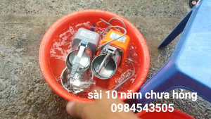 Máy bào đá chạy điện bình ắc quy 12 v