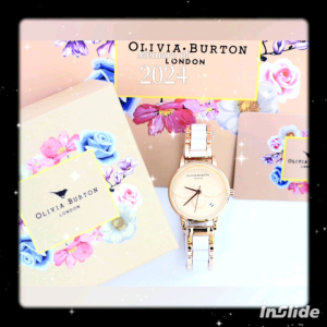 Jam Tangan Fashion Wanita Rantai Mika Tanggal Aktif Free Bok dan Paper Bag