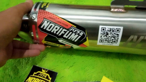 Knalpot Norifumi Rocket 4 Kompetisi: Full Set Tinggal Pasang untuk Motor CRF KLX DTRACKER WR