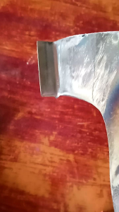 มีดกรีดยาง ทรงไอ้เท่ง ร่อง60°ยังไม่ลับคม