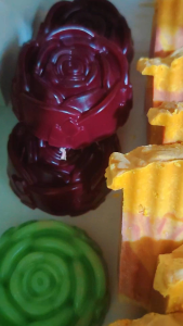 Honeymoon Rose Velvet Aromatic Handmade Soap Sweet Caress Chill Aura Feelings