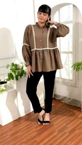 Blouse Serina: Atasan Wanita Modis & Motif Renda