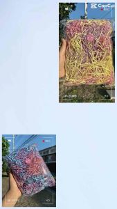 กระดาษฝอยกันกระแทกกระดาษฝอยใส่กล่องของขวัญ วัสดุตกแต่งDIY กระดาษฝอยคุณภาพดี สีสวยราคาถูก เส้นเล็กนุ่มฟู ขนาด1.5-2มม