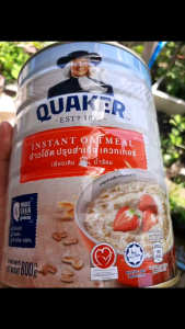 <สินค้าขายดี>Quaker ข้าวโอ๊ตเควกเกอร์สูตรปรุงสำเร็จชนิดถุง