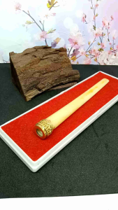 Kerajinan Once Tulang Kerbau Kristal & Variasi Alpaka M193