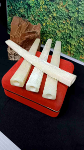 Produk Kerajinan Tangan & Pipa Tulang Kerbau Ukir Bunga 3 Dimensi