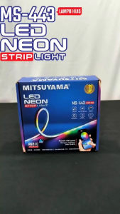 MITSUYAMA MS-443 PAKET LAMPU NEON FLEX RUNNING LED REMOTE 5M RGB LAMPU WARNA WARNI LED RUNNING MAGIC 5 METER LAMPU HIAS DECORASI DEKORASI APP CONTROL SENSOR