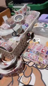 สติ๊กเกอร์ขอบคุณ ราคาประหยัด 20 ดวง 1บาท ลายเยอะ แบ่งขายคละลาย 20 ดวง 1บาท ลายเยอะมาก 10 แถม 1