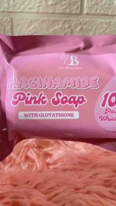 Niacinamide Pink Soap with Glutathione 10x Power Whitening