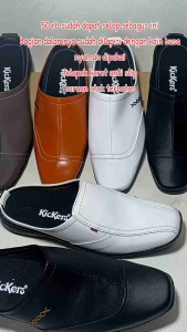 Sepatu Selop Kickers Pria Terbaru & Termurah