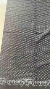 ผ้าถุงพิมพ์ลาย เนื้อผ้าฝ่าย รุ่นพิม ขาว ดำ (ยังไม่เย็บ) (ส่งเร็ว)