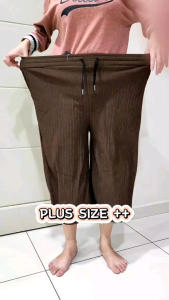 Women 3/4 Pants Plus Size Loose Pants