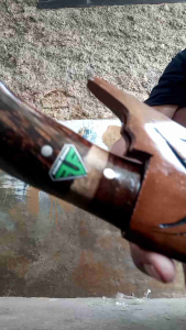 Golok Kebun Baja Per Patimura & Alat Berkebun Ukir