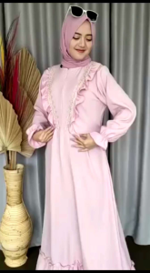 GAMIS SYAKILA PREMIUM / DRESS SYAKILA WANITA PREMIUM