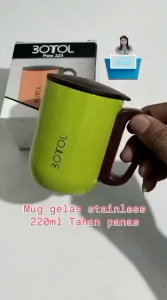 Mug Thermos Dublin Stainless Tahan panas 220ml