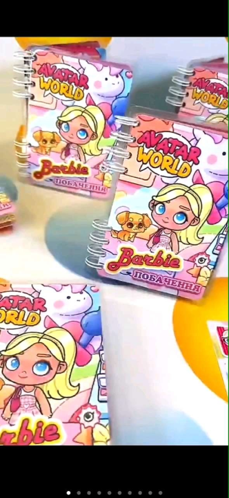 Paper Doll Avatar World x Barbie/Mainan/Education/Busy Book/Mainan kanak_kanak/Kertas patung/Buku