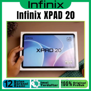 TABLET INFINIX XPAD 20 4G 8/256 GB Ram Upto 16GB Chipset Gaming Helio G88 100% BARU ORIGINAL GARANSI RESMI