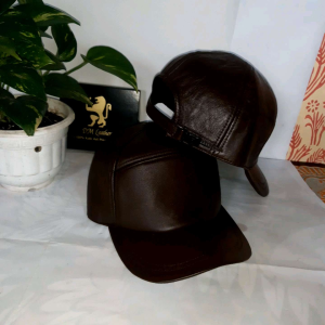 Topi baseball pria kulit model marboro