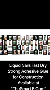 Liquid Nail Waterproof Fast Dry Strong Adhesive Glue for Construction 50ml