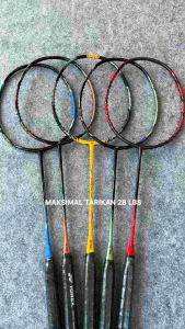 Raket Yonex astrok Badminton Raket Bulutangkis siap pakai COD BAYAR DI TEMPAT