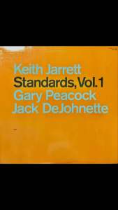 [ แผ่นเสียง Vinyl LP ] Artist : Keith Jarrett Album : Standard Vol.1 Cover : VG++ Disc : VG++ Manufactured : Japan Released : 1983 Price : 1650