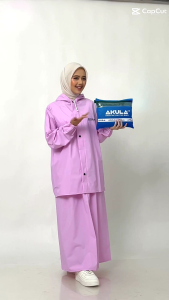 JAS HUJAN WANITA SETELAN ROK AKULA 100% ORIGINAL